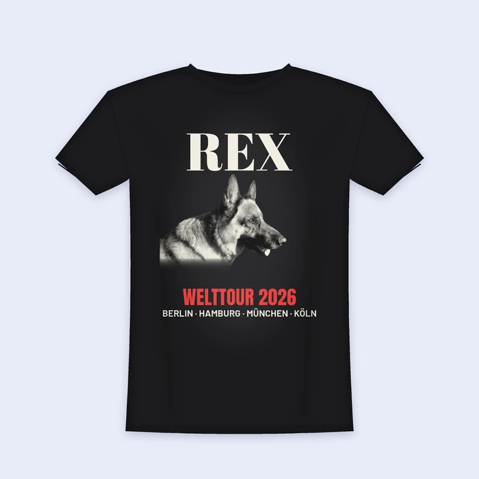Rockstar-Hund – Bootleg Tour T-Shirt