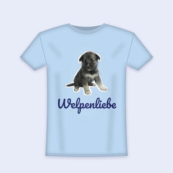Kinder T-Shirt – Welpenliebe