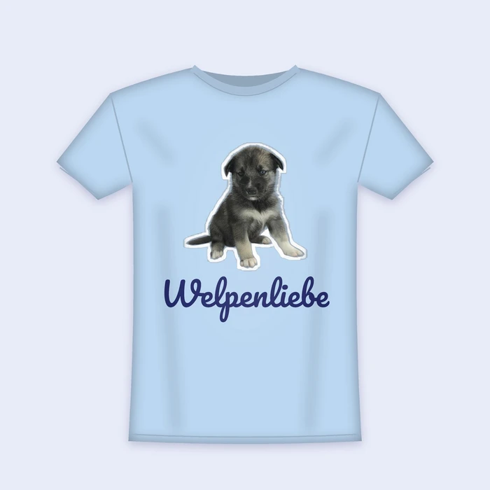 Kinder T-Shirt – Welpenliebe