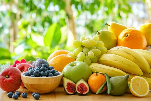 Fresh fruits and veges