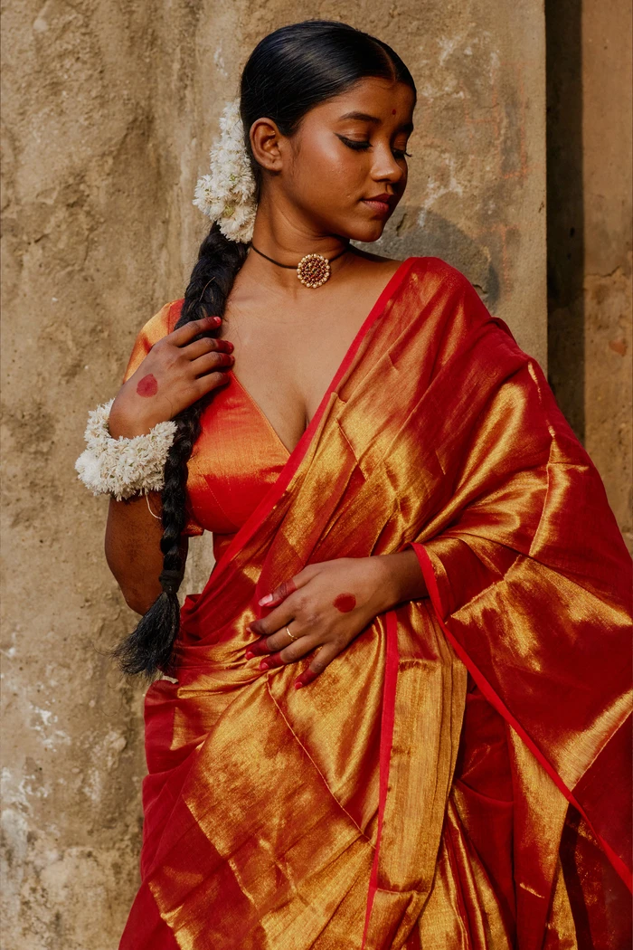Tripataka Saree