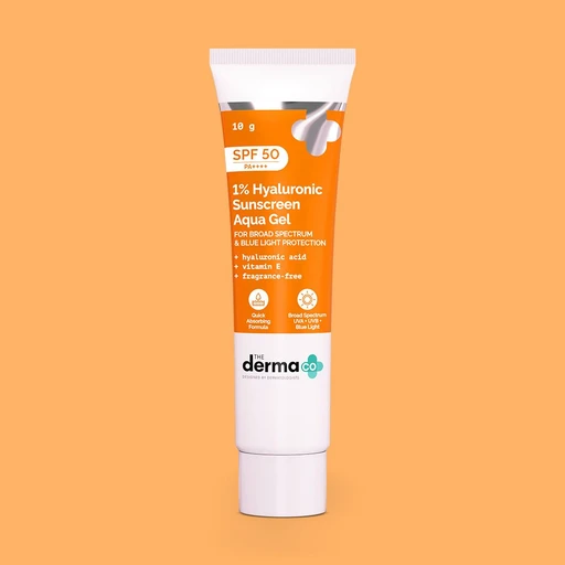 1% Hyaluronic Sunscreen Aqua Gel with SPF 50 & PA++++ - 10g