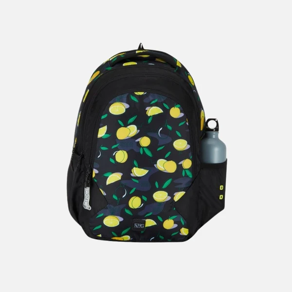 Wildcraft WIKI Girl 3 Citrus School Bag - Black