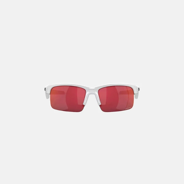 Oakley Capacitor (Youth Fit) – White Frame / Red Lenses