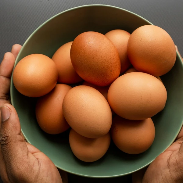 Free-Range Brown Eggs, 12 pcs
