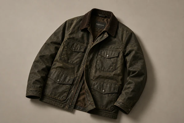 Waxed Cotton Field Jacket