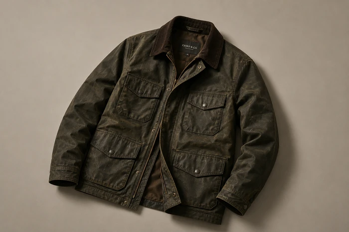 Waxed Cotton Field Jacket