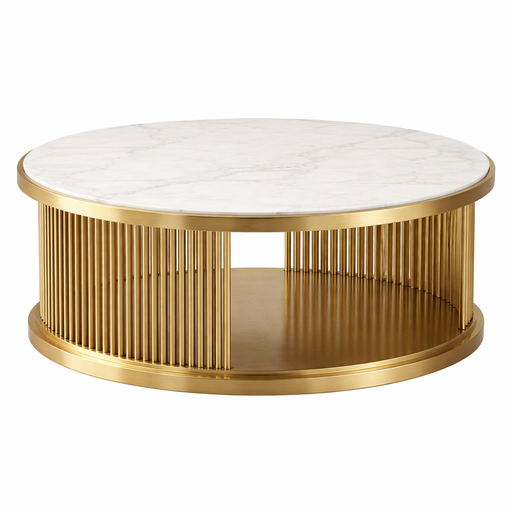 Aurelian Oro Marble Coffee Table