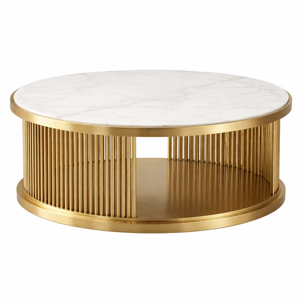 Aurelian Oro Marble Coffee Table
